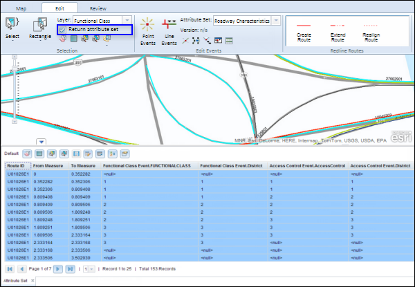 Results of querying attribute sets Results of querying attribute sets